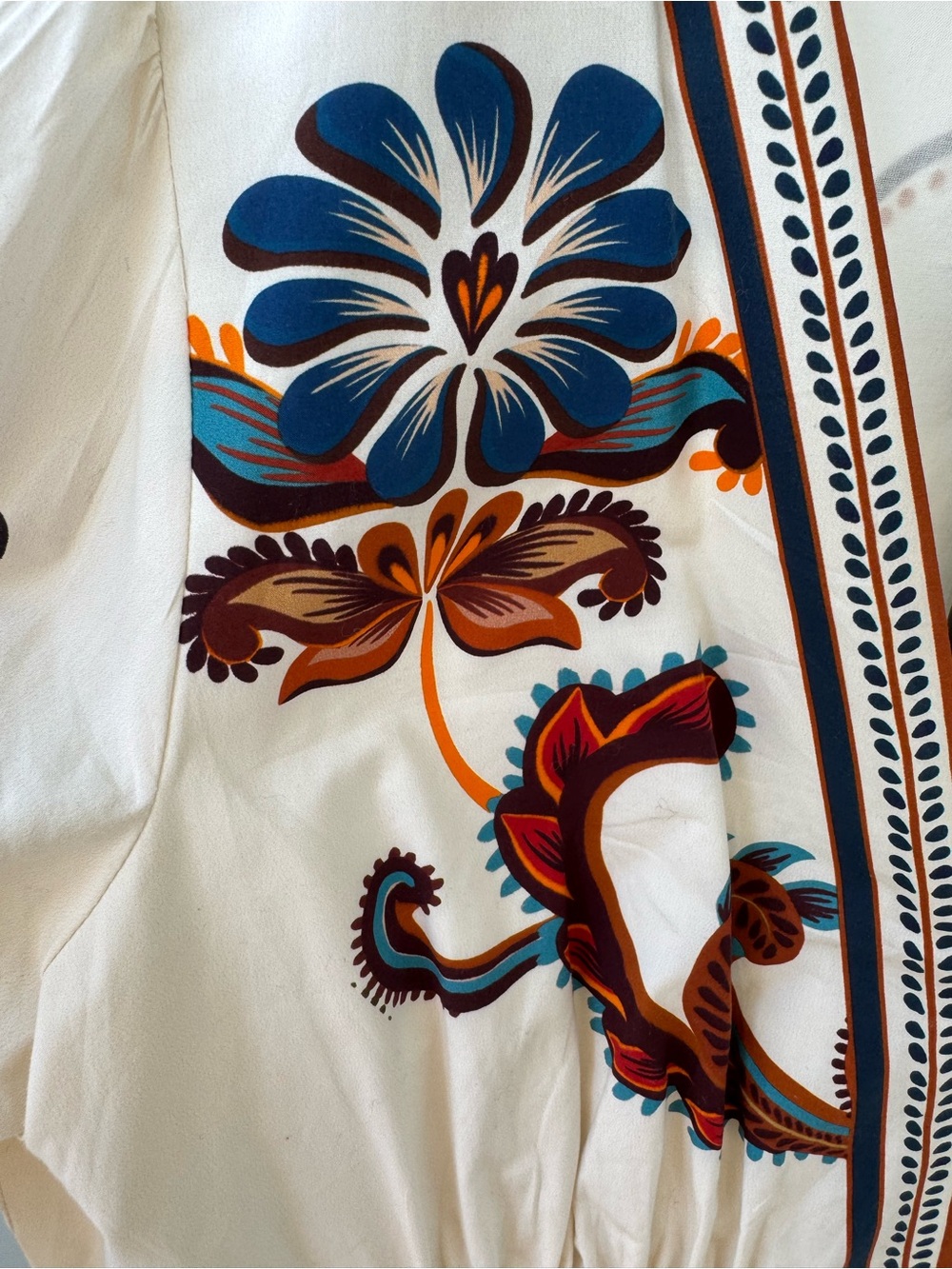 FARM Rio for Anthropologie Maxi Dress with floral motif - Picture 11 of 12